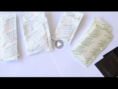 হোয়াইট পাউডার মোল্ড প্রতিরোধ Mgcl2 ডেসিকেন্ট প্যাকিংস অ্যান্টিমোল্ড স্টিকার