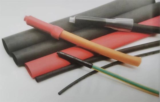 3১ ডাবল ওয়াল আঠালো আচ্ছাদিত তাপ সংকোচন পলিওলেফিন টিউবিং