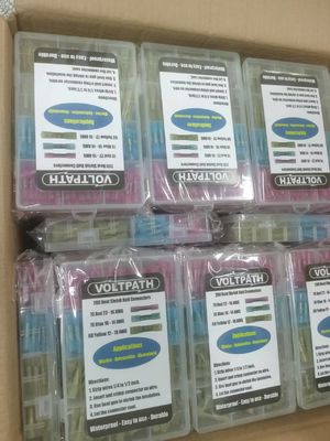 ওয়াটারপ্রুফ জনপ্রিয় জয়েন্টার নটিক্যাল 300pcs Solder Sleeve Wire Splices Solder Seal Heat Shrink Butt Connector