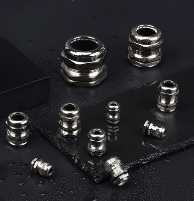 M16X1.5(4-8) নিকেল প্লেটেড ব্রাস গ্ল্যান্ডস কেবল সংযোগকারী IP68 জলরোধী