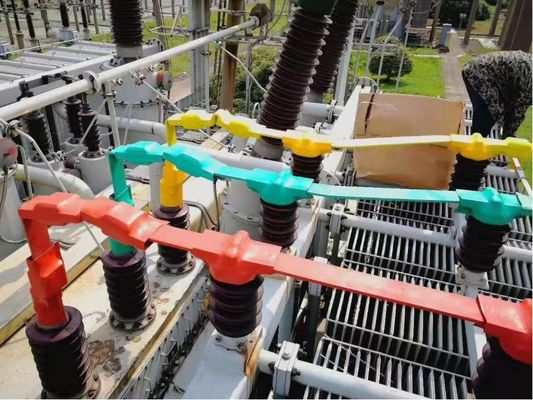 1KV পলিয়েফিন তাপ সঙ্কুচিত বাসবার হাতা শিখা প্রতিরোধক RoHS অনুবর্তী